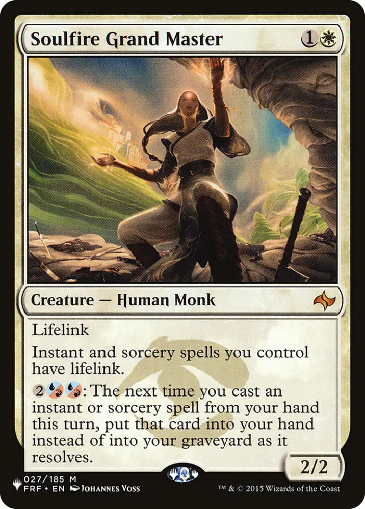 Soulfire Grand Master [The List] - MTG Single