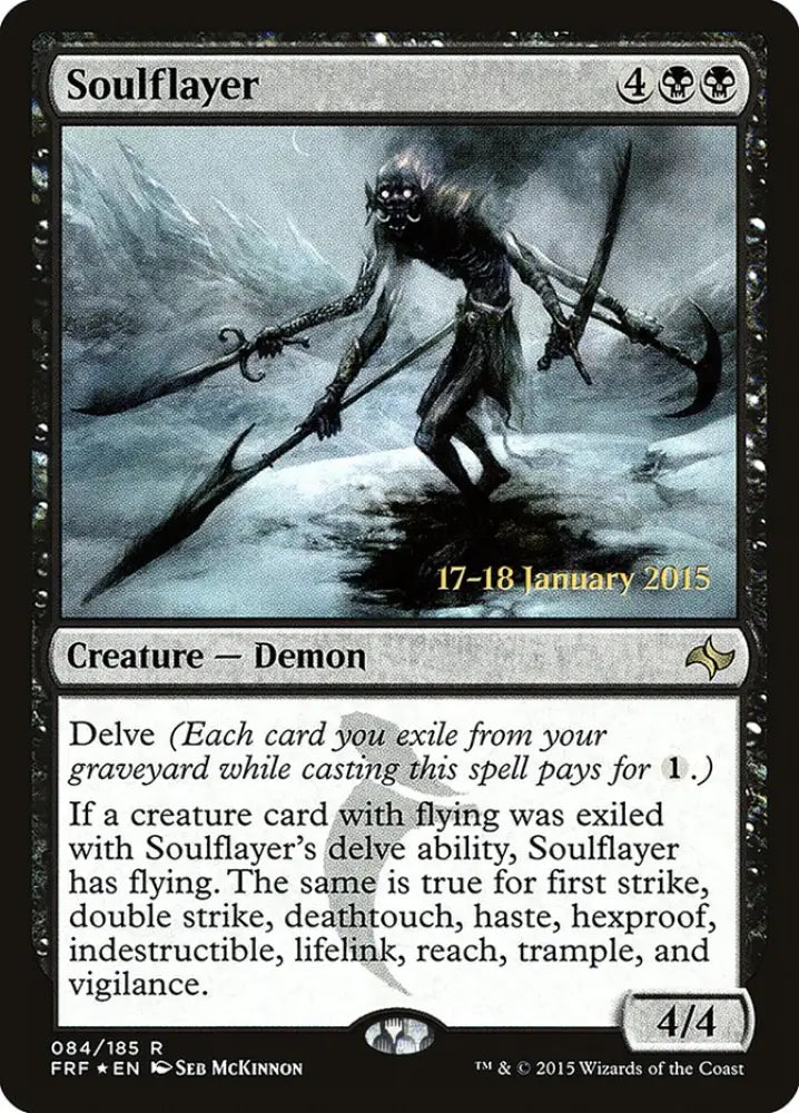 Soulflayer [Fate Reforged Prerelease Promos] - MTG Single