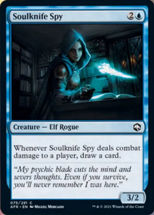 Soulknife Spy [Dungeons & Dragons: Adventures in the Forgotten Realms] - MTG Single
