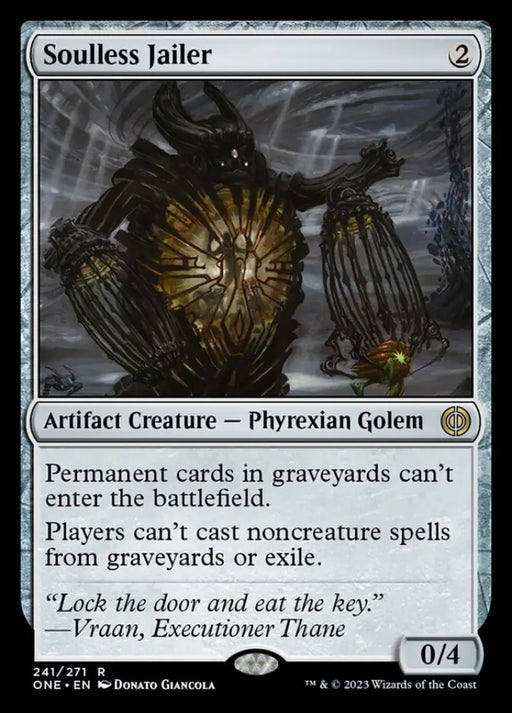 Soulless Jailer [Phyrexia: All Will Be One] - MTG Single