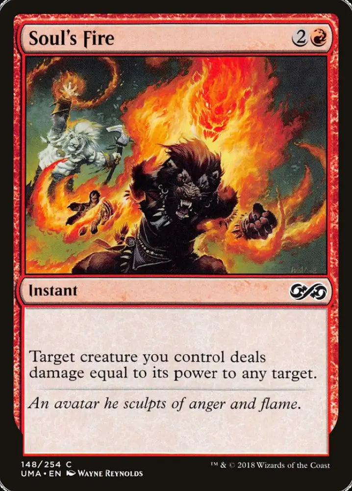 Soul’s Fire [Ultimate Masters] - MTG Single