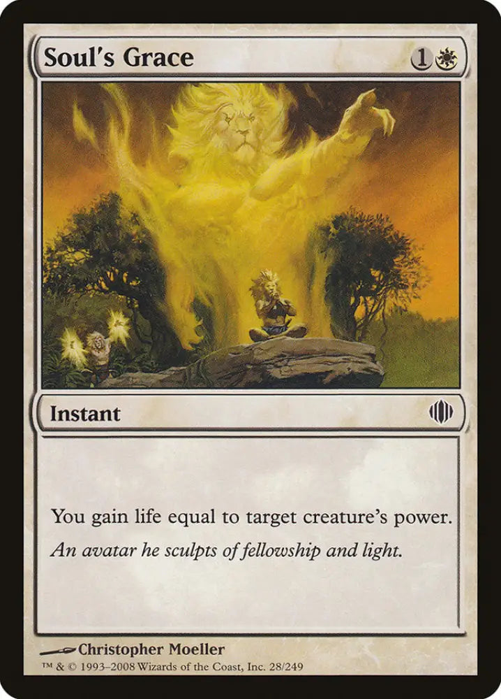 Soul’s Grace [Shards of Alara] - MTG Single
