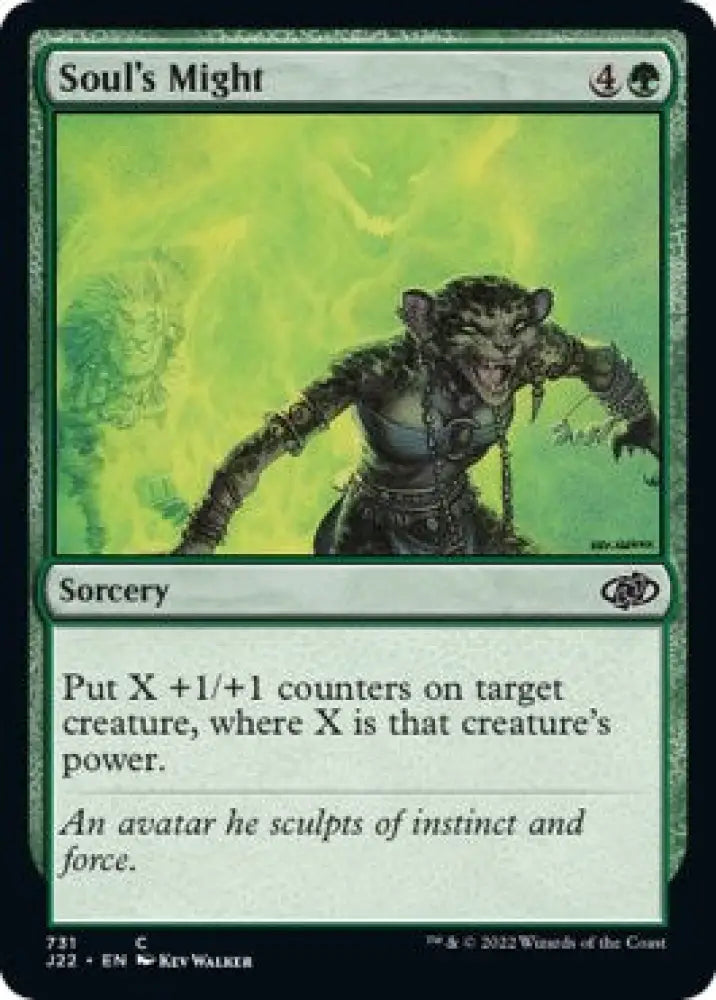 Soul’s Might [Jumpstart 2022] - MTG Single