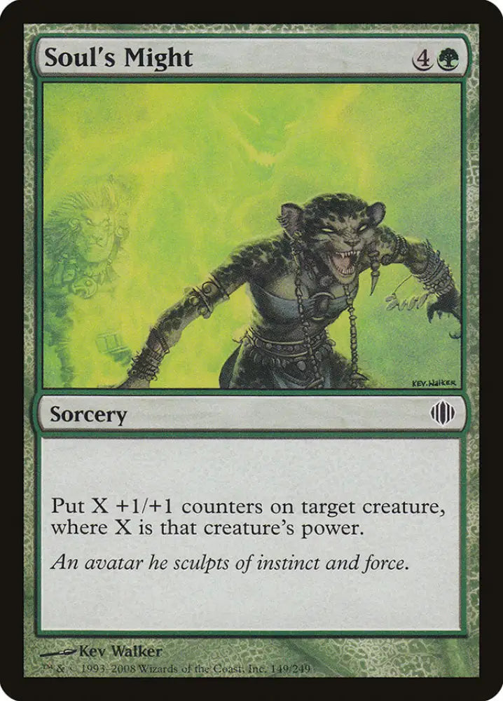 Soul’s Might [Shards of Alara] - MTG Single