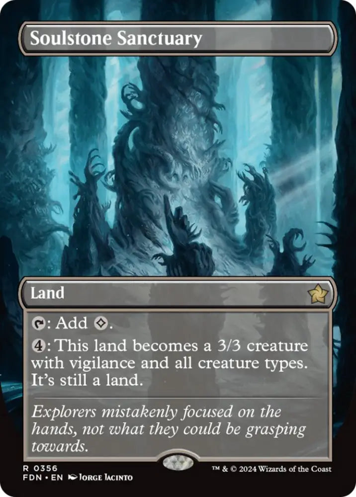 Soulstone Sanctuary (Borderless) [Foundations] - MTG Single