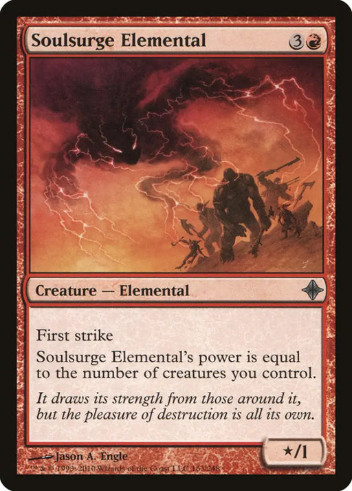 Soulsurge Elemental [Rise of the Eldrazi] - MTG Single