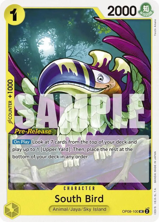 South Bird (OP08-100) [Two Legends Pre-Release Cards]