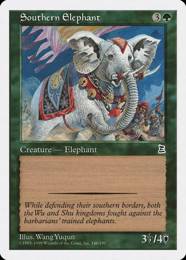 Southern Elephant [Portal Three Kingdoms] - MTG Single