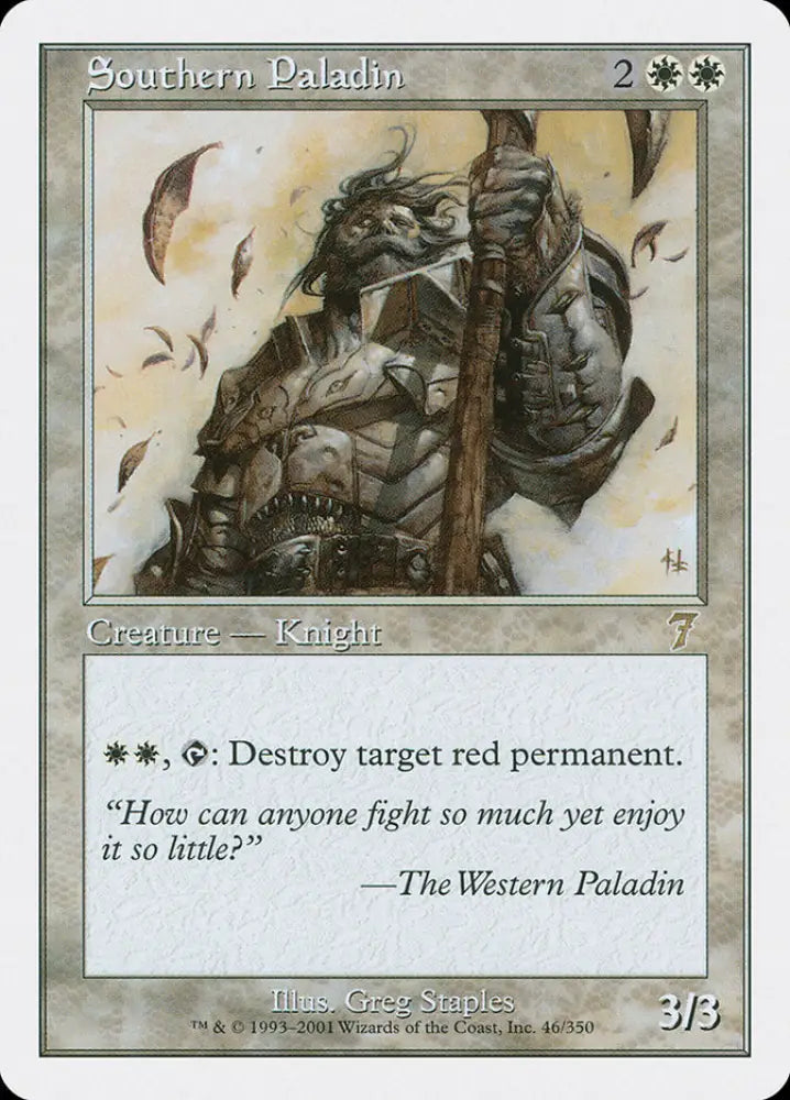 Southern Paladin [Seventh Edition] - MTG Single