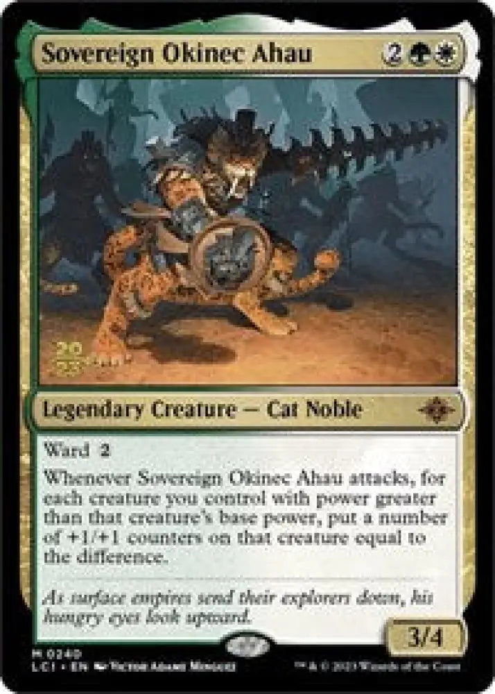 Sovereign Okinec Ahau (240) [Prerelease Cards]