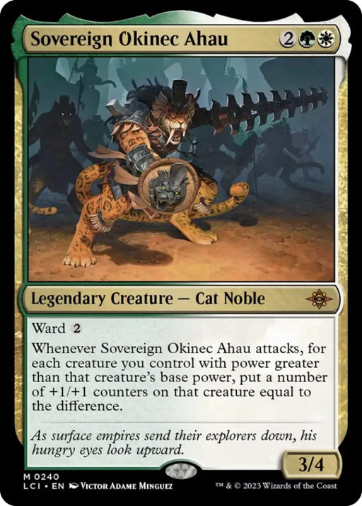 Sovereign Okinec Ahau [The Lost Caverns of Ixalan] - MTG Single