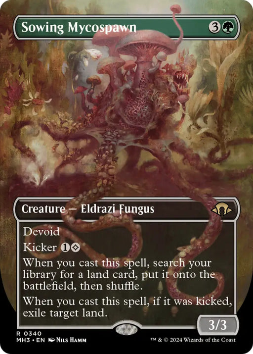 Sowing Mycospawn (Borderless) [Modern Horizons 3] - MTG Single