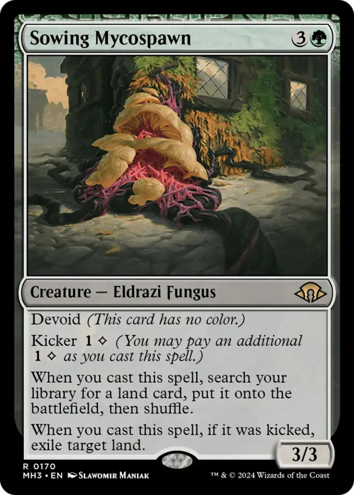 Sowing Mycospawn [Modern Horizons 3] - MTG Single