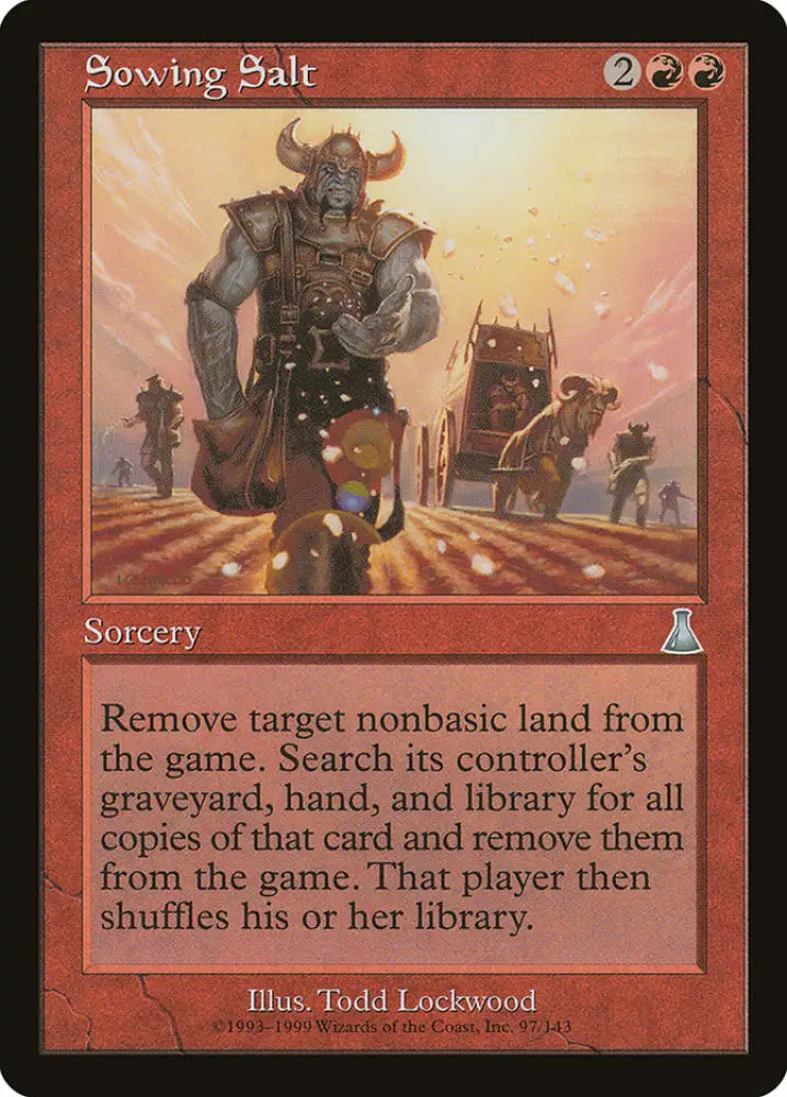 Sowing Salt [Urza’s Destiny] - MTG Single