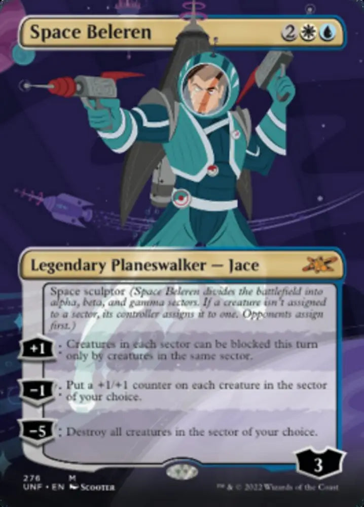 Space Beleren (Borderless) [Unfinity] - MTG Single