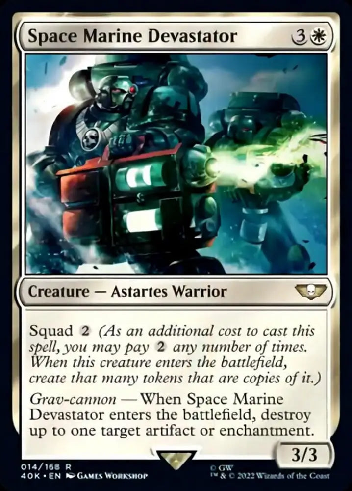 Space Marine Devastator [Warhammer 40,000] - MTG Single
