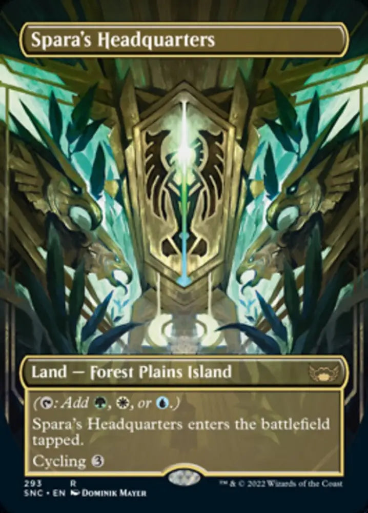 Spara’s Headquarters (Borderless Alternate Art) [Streets of New Capenna] - MTG Single
