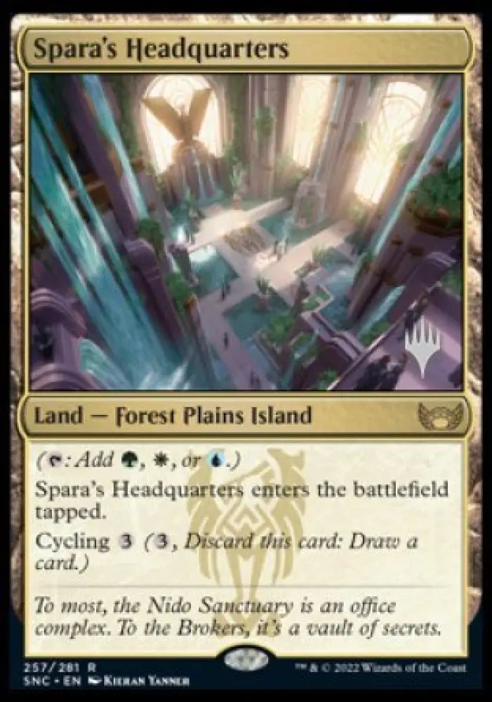 Spara’s Headquarters (Promo Pack) [Streets of New Capenna Promos] - MTG Single