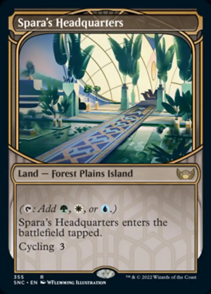 Spara’s Headquarters (Showcase Skyscraper) [Streets of New Capenna] - MTG Single
