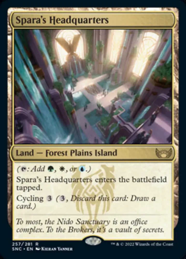 Spara’s Headquarters [Streets of New Capenna] - MTG Single