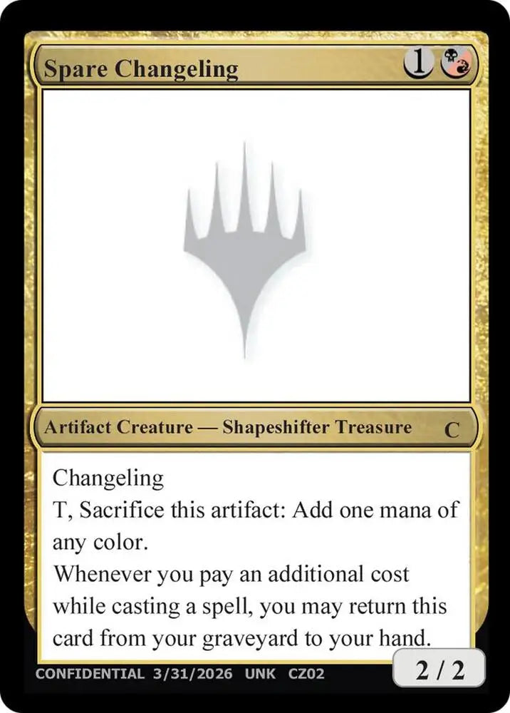 Spare Changeling [Un-Known Event Playtest Cards]