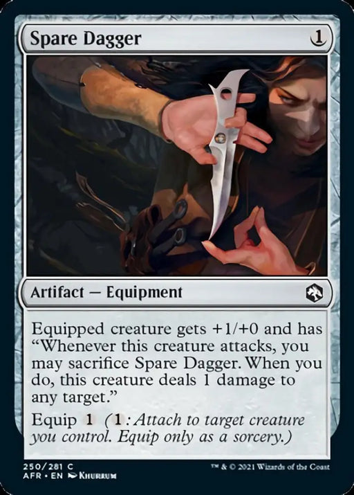 Spare Dagger [Dungeons & Dragons: Adventures in the Forgotten Realms] - MTG Single