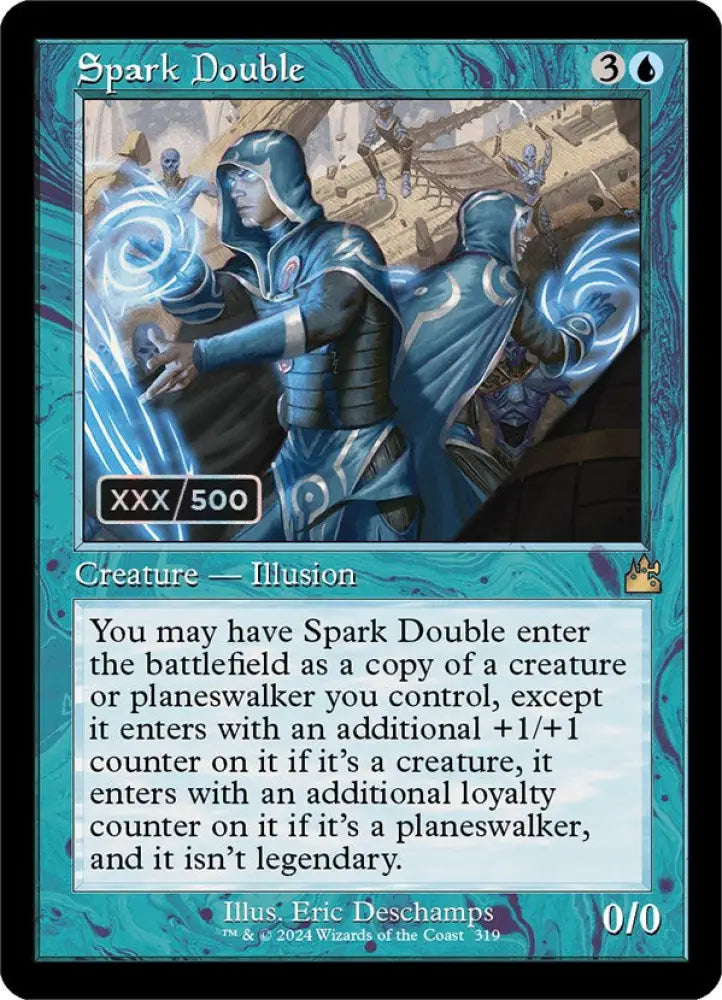 Spark Double (Retro) (Serialized) [Ravnica Remastered] - MTG Single