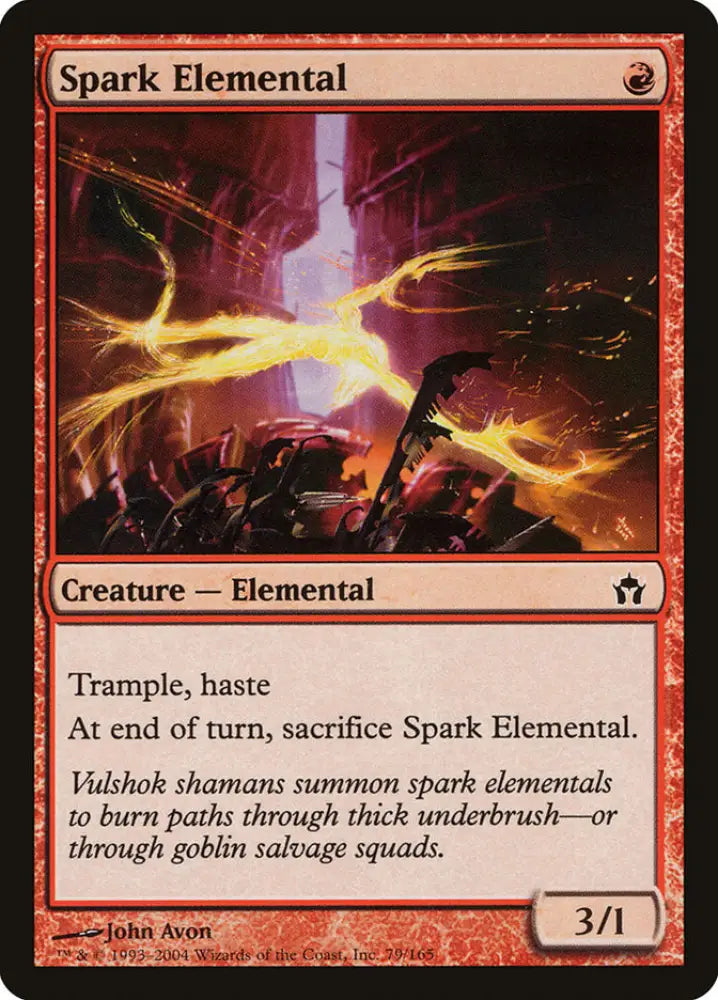 Spark Elemental [Fifth Dawn] - MTG Single