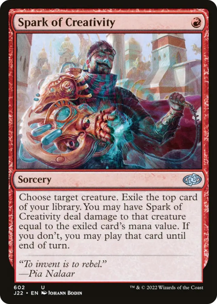 Spark of Creativity [Jumpstart 2022] - MTG Single