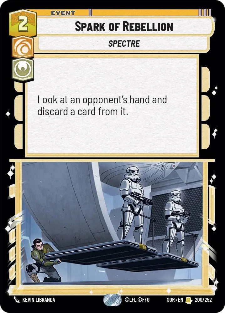 Spark of Rebellion (200/252) [Spark of Rebellion] - Star Wars: Unlimited Single