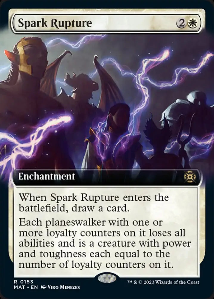 Spark Rupture (Extended Art) [March of the Machine: The Aftermath] - MTG Single