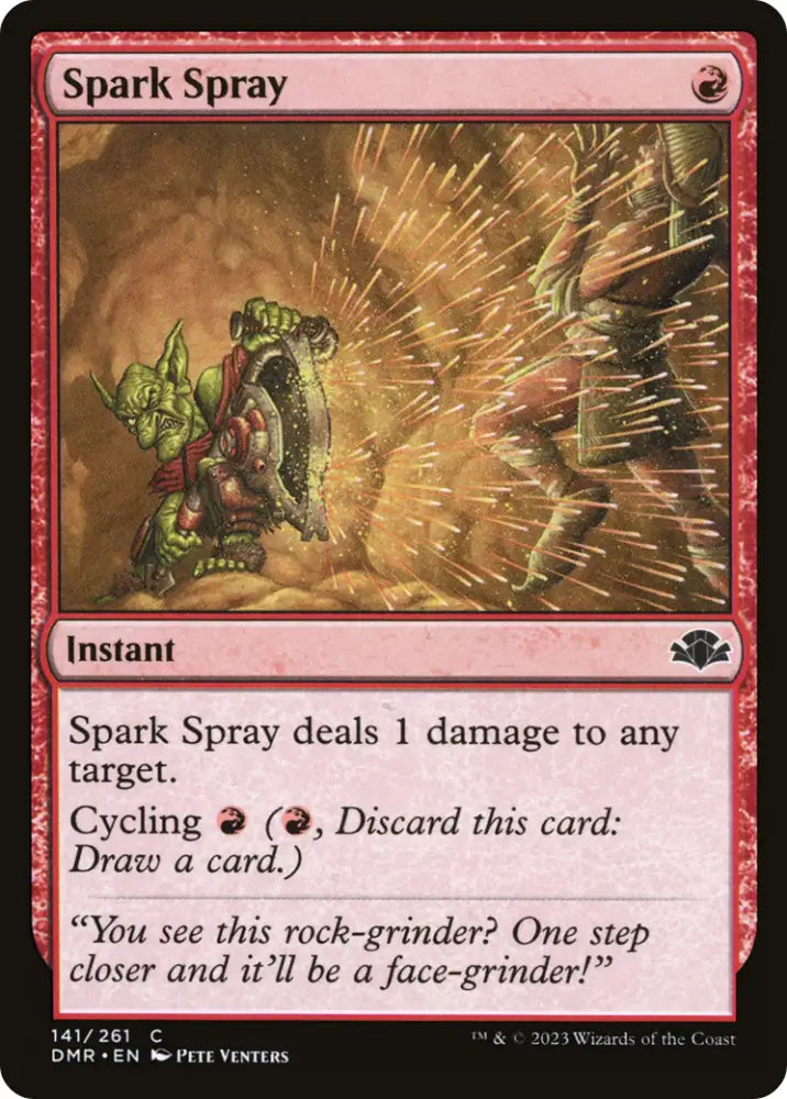 Spark Spray [Dominaria Remastered] - MTG Single