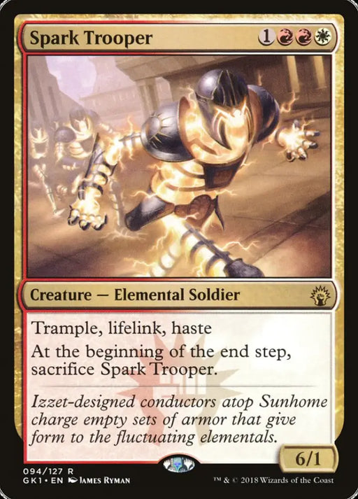 Spark Trooper [Guilds of Ravnica Guild Kit] - MTG Single
