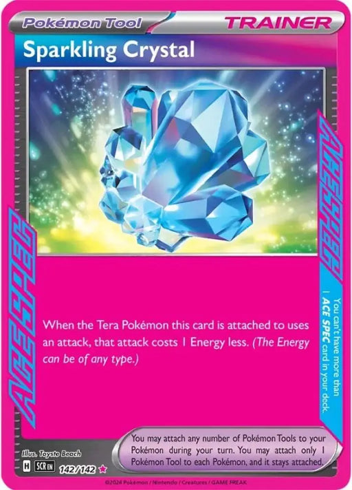 Sparkling Crystal (142/142) [Scarlet & Violet: Stellar Crown] - Pokemon Single