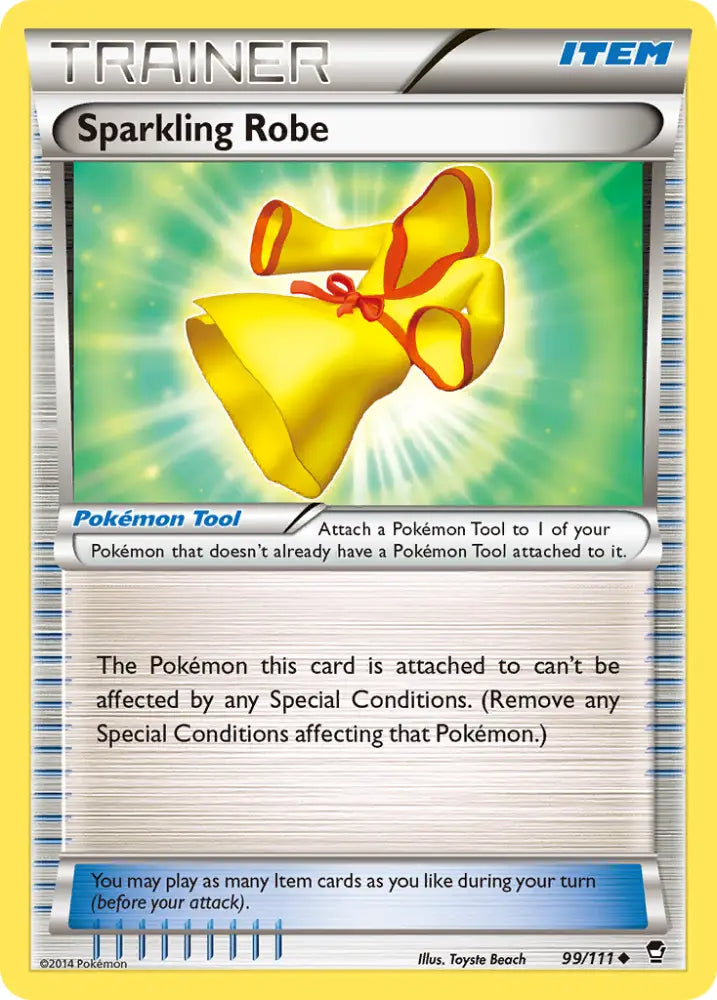 Sparkling Robe (99/111) [XY: Furious Fists] - Pokemon Single