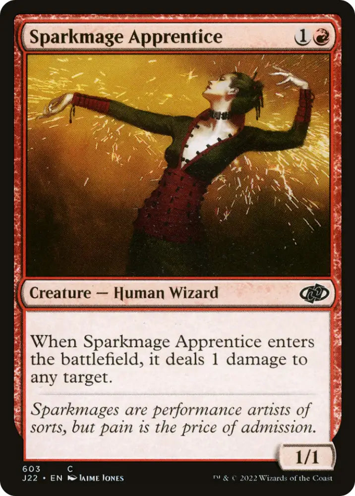 Sparkmage Apprentice [Jumpstart 2022] - MTG Single