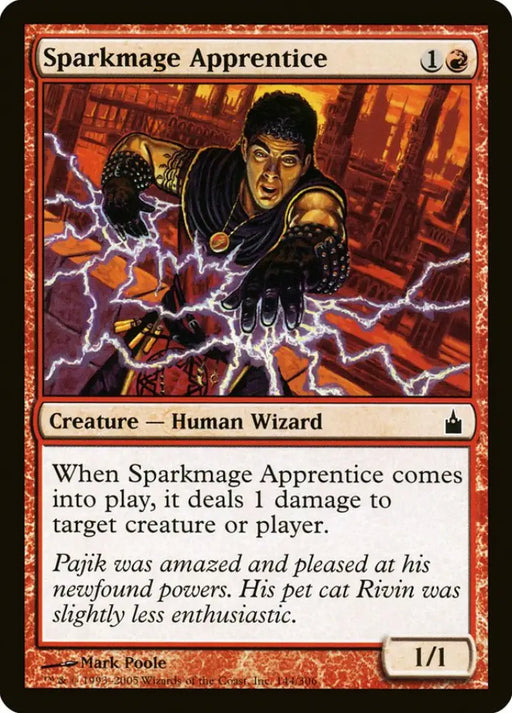 Sparkmage Apprentice [Ravnica: City of Guilds] - MTG Single