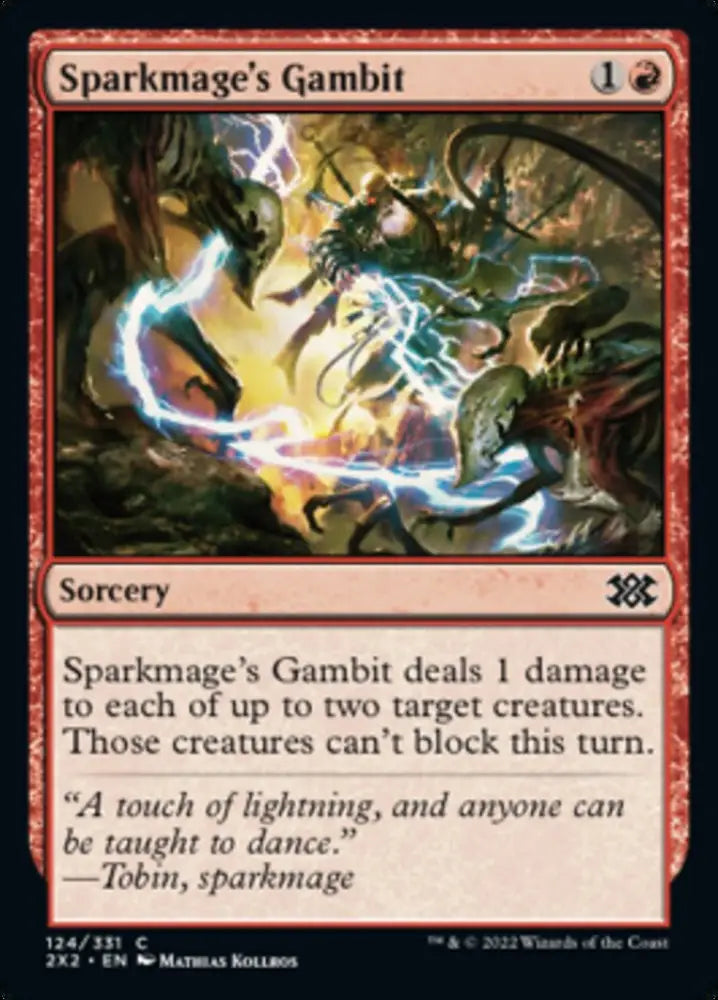 Sparkmage’s Gambit [Double Masters 2022] - MTG Single