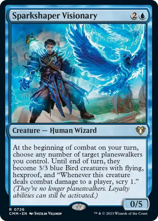 Sparkshaper Visionary [Commander Masters] - MTG Single