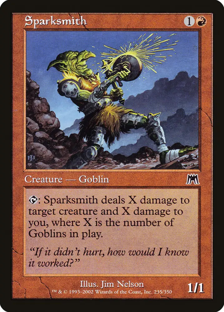 Sparksmith [Onslaught] - MTG Single