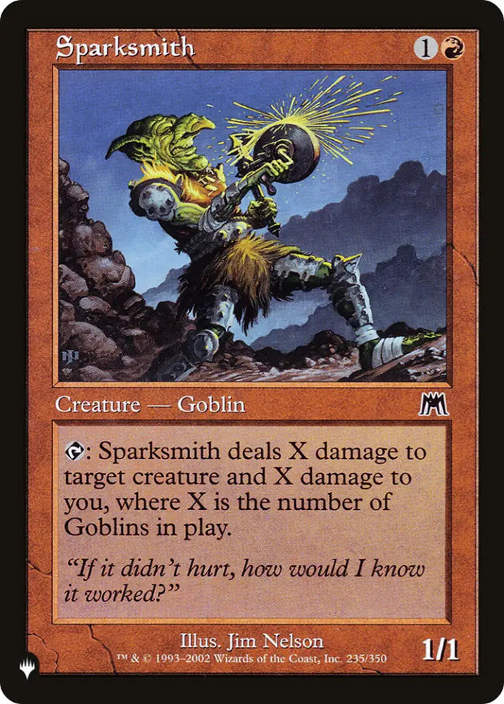 Sparksmith [The List] - MTG Single