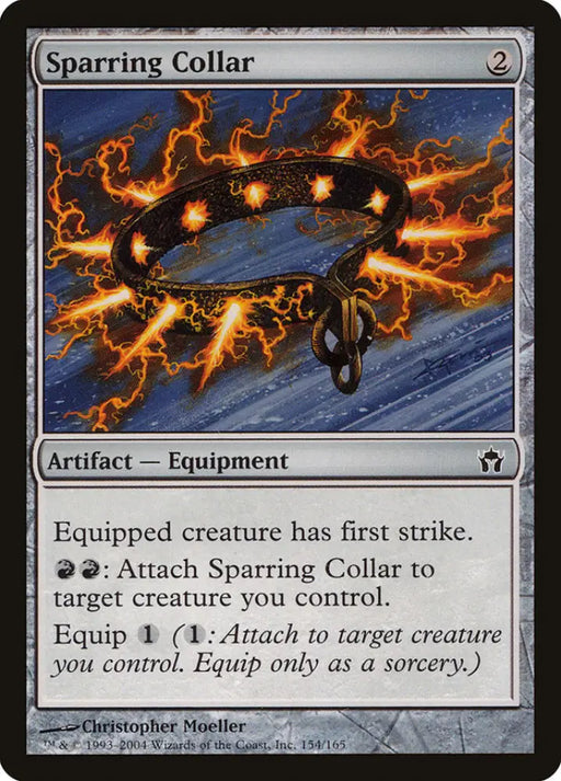 Sparring Collar [Fifth Dawn] - MTG Single