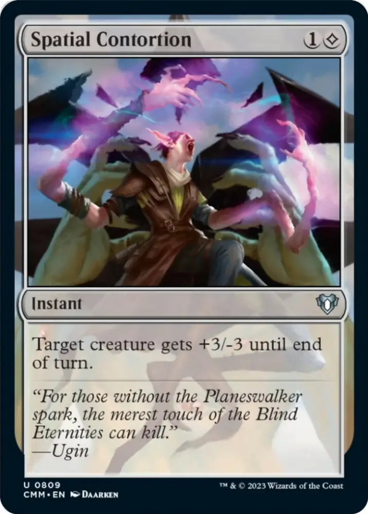Spatial Contortion [Commander Masters] - MTG Single