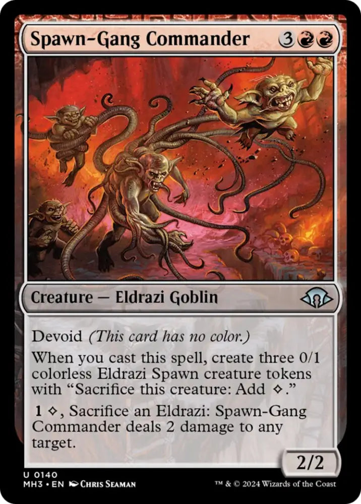 Spawn-Gang Commander [Modern Horizons 3] - MTG Single