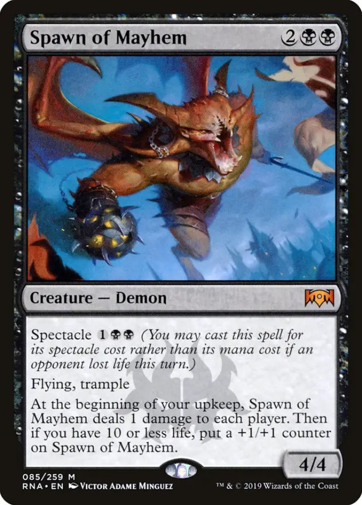 Spawn of Mayhem [Ravnica Allegiance] - MTG Single