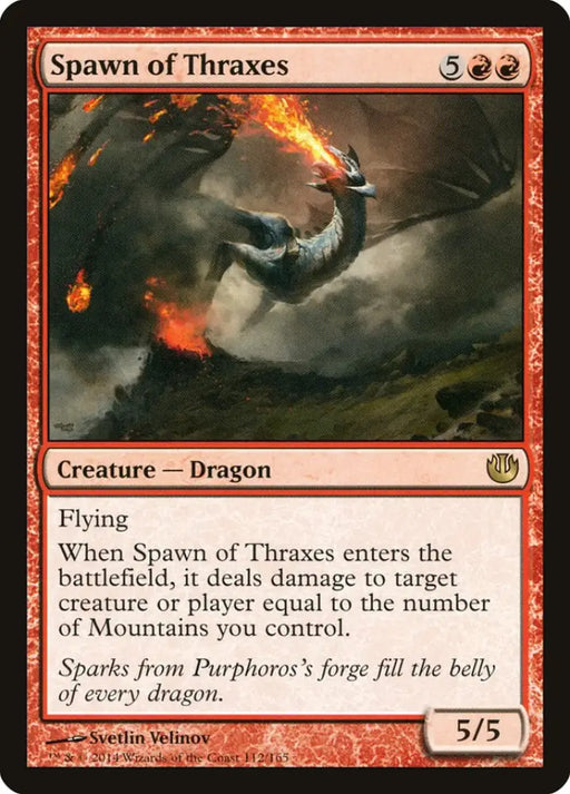 Spawn of Thraxes [Journey into Nyx] - MTG Single