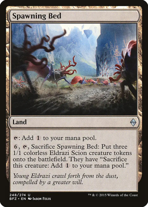 Spawning Bed [Battle for Zendikar] - MTG Single