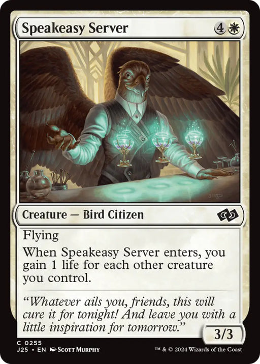 Speakeasy Server [Foundations Jumpstart] - MTG Single