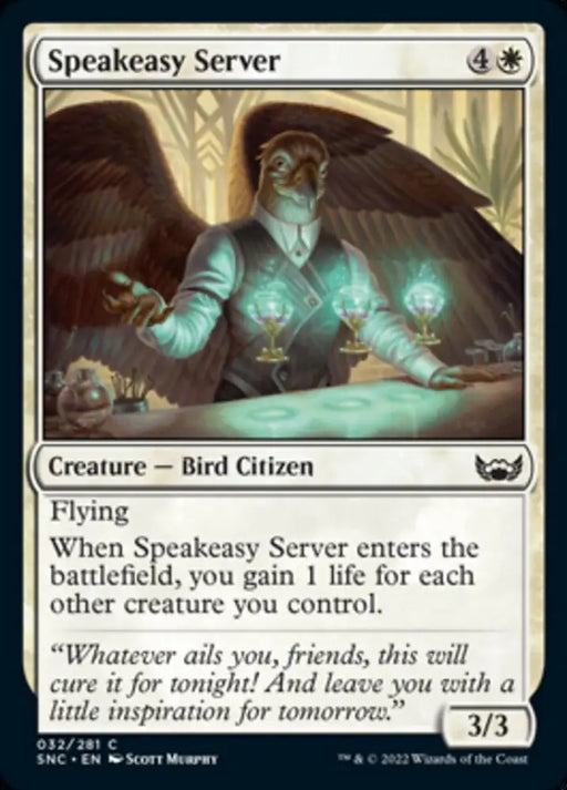 Speakeasy Server [Streets of New Capenna] - MTG Single