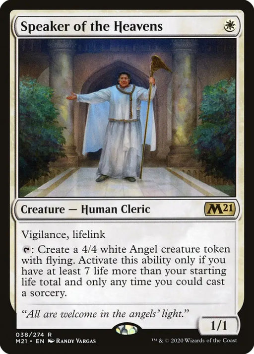 Speaker of the Heavens [Core Set 2021] - MTG Single
